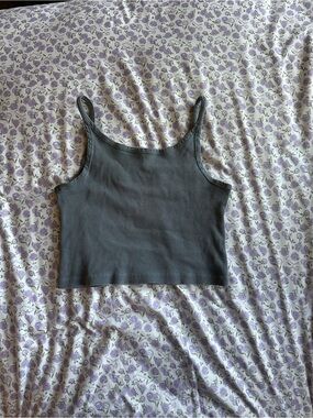 Brandy Melville Blue Grey Tank